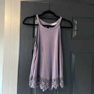 Purple tank top